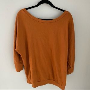 Forever 21 3/4 sleeve sweatshirt